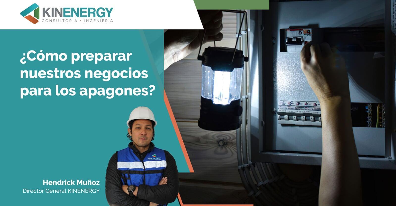 ¿Cómo preparar nuestros negocios para los apagones?